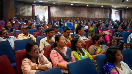 Glimpse of participants from various WSHGs, Co-Operative Societies, Entrepreneurs in the Awareness Workshop.